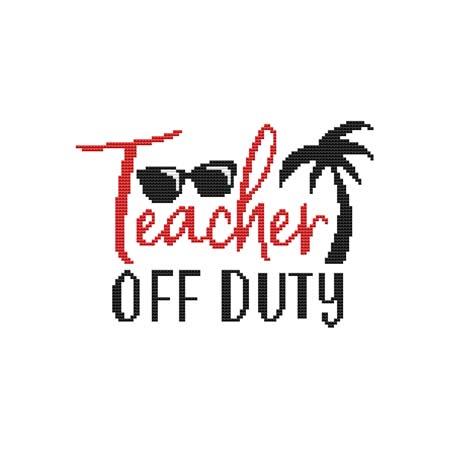 Teacher Off Duty pattern