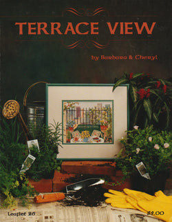 Barbara & Cheryl Terrace View cross stitch pattern