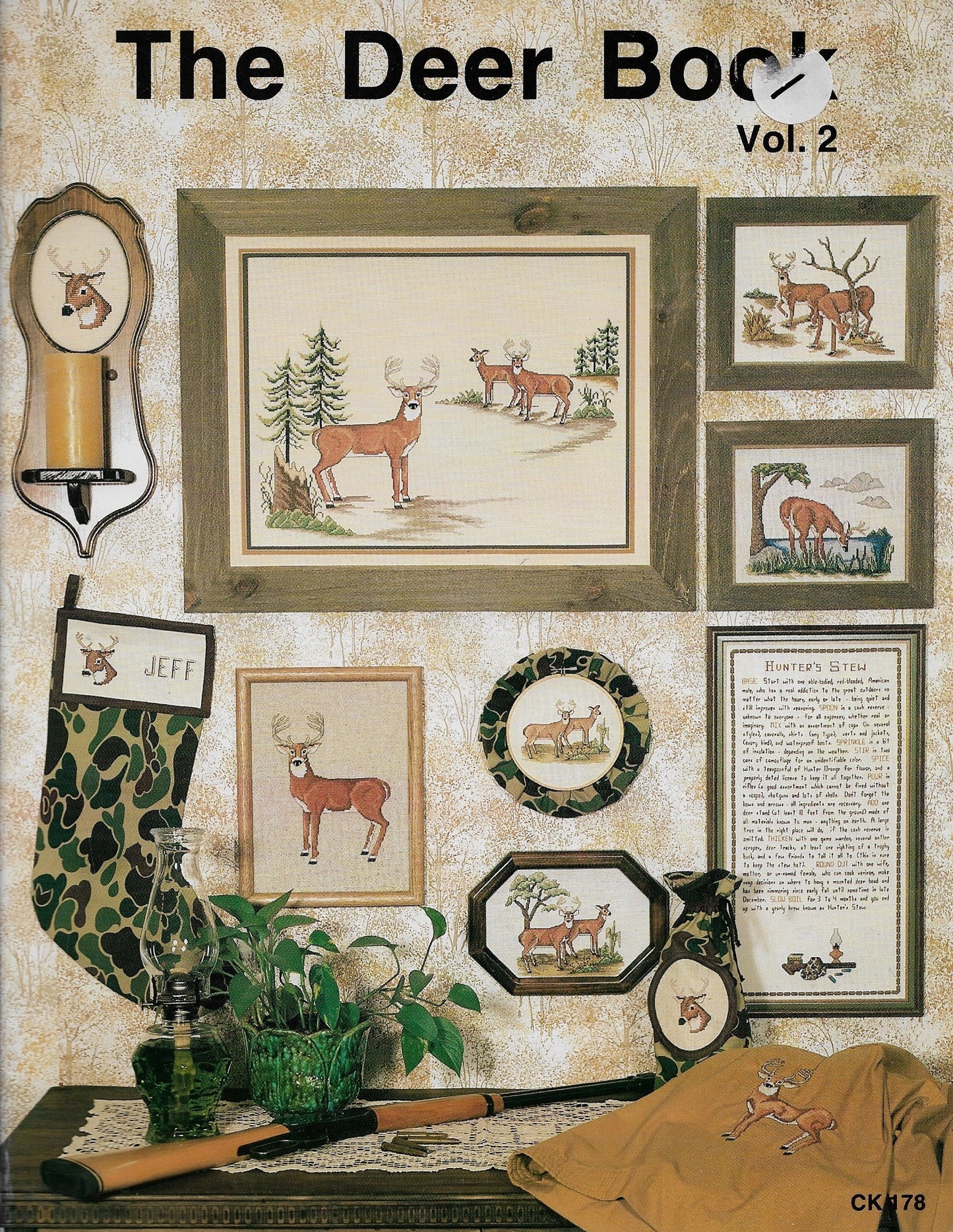 Creative Keepsakes The Deer Book 2 cross stitch pattern