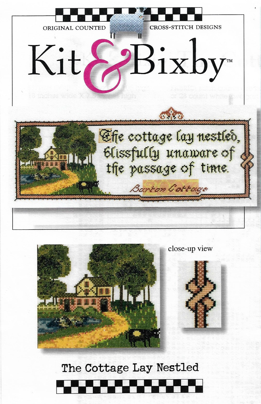 The Cottage Lay Nested pattern