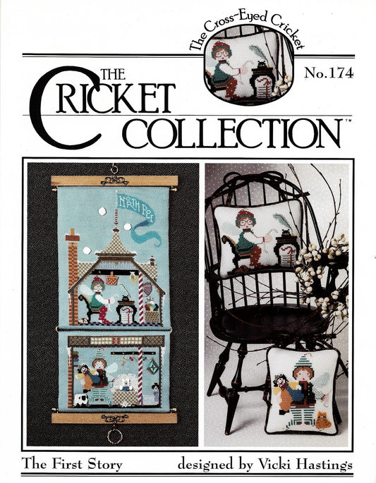 Cricket The First Story CC174 christmas cross stitch pattern