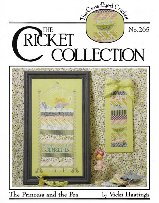 Cricket Collection The Princess and the Pea  CC265 cross stitch pattern