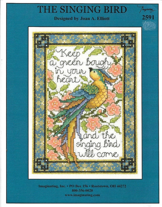 Imaginating The Singing Bird 2591 cross stitch pattern