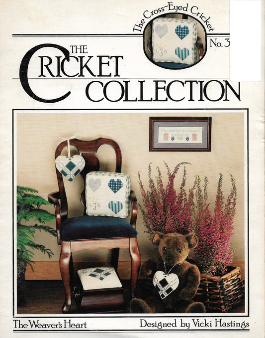 Cricket Collection The Weaver's Heart cross stitch pattern