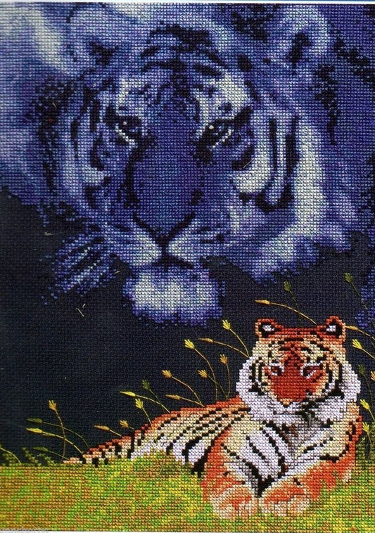 JanLynn Tiger 013-0301 cross stitch kit
