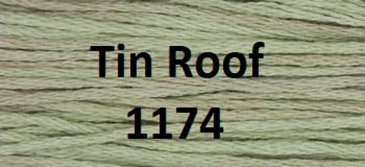 Weeks Dye Works Floss (Rum Raisin-Wisteria) 1174 Tin Roof W-038