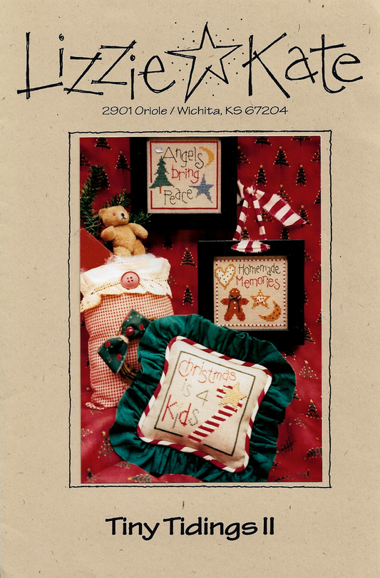 lizzie Kate Tiny Tidings II Christmas cross stitch pattern