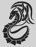 White Willow Designs Tribal Dragon cross stitch pattern