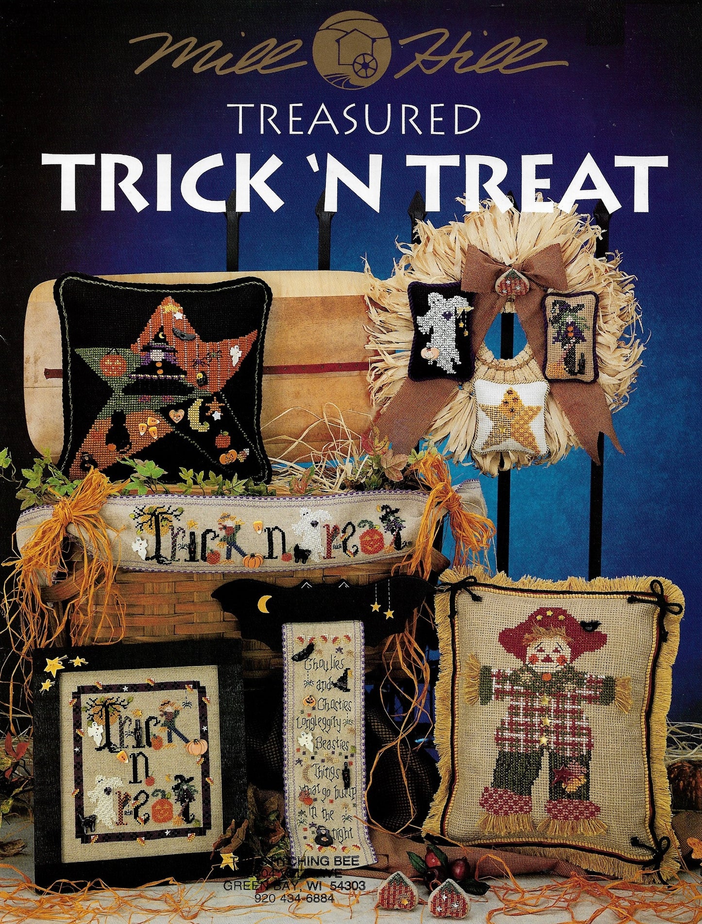 Mill Hill Trick 'N Treat cross stitch pattern