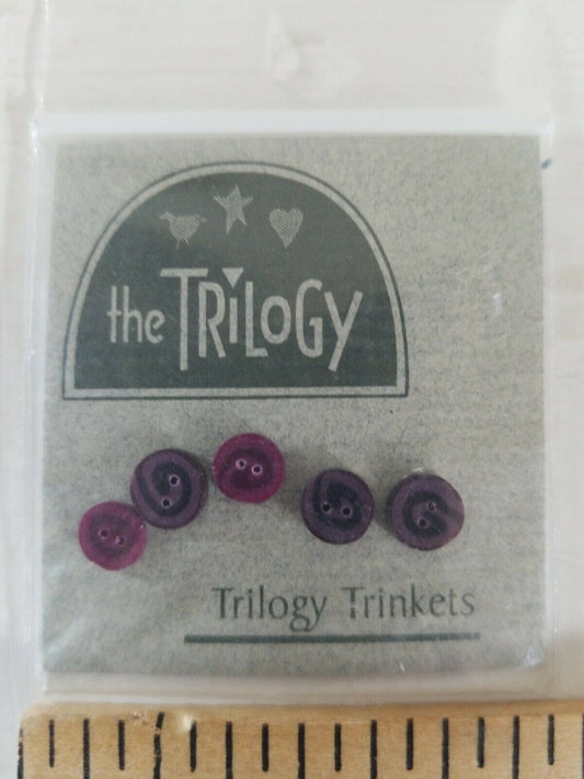trilogy Trinkets Meadow Flowers button pack