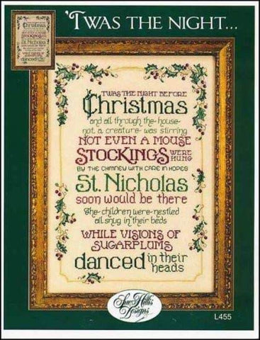 Sue Hillis Twas the Night cross stitch pattern
