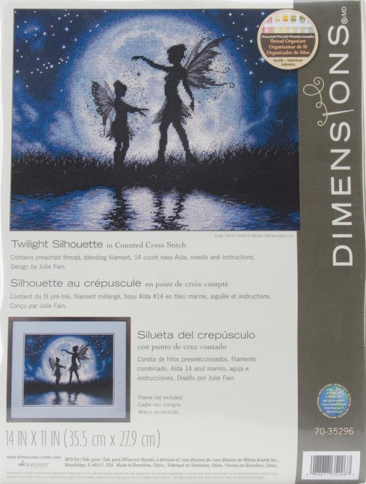 Dimensions Twilight Silhouette cross stitch kit