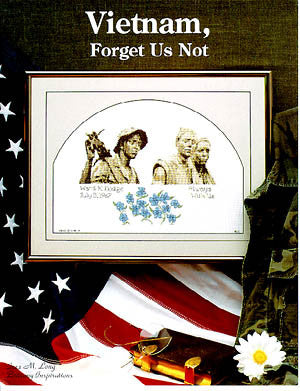 Brittany Inspirations "Forget Us Not" Vietnam cross stitch pattern