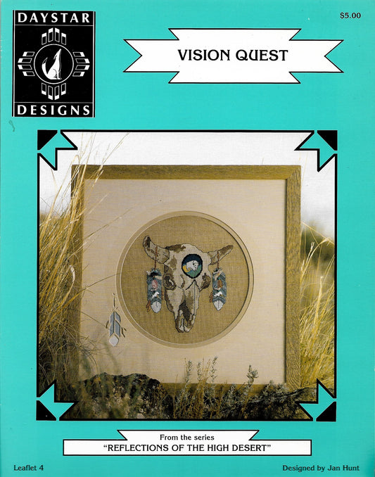 Daystar Designs Vision Quest native american cross stitch pattern