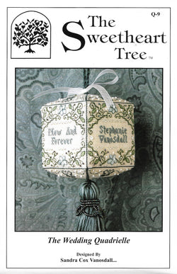 Sweetheart Tree "Wedding" Quadrielle cross stitch kit