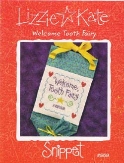 Lizzie Kate Welcome Tooth Fairy S59 cross stitch pattern