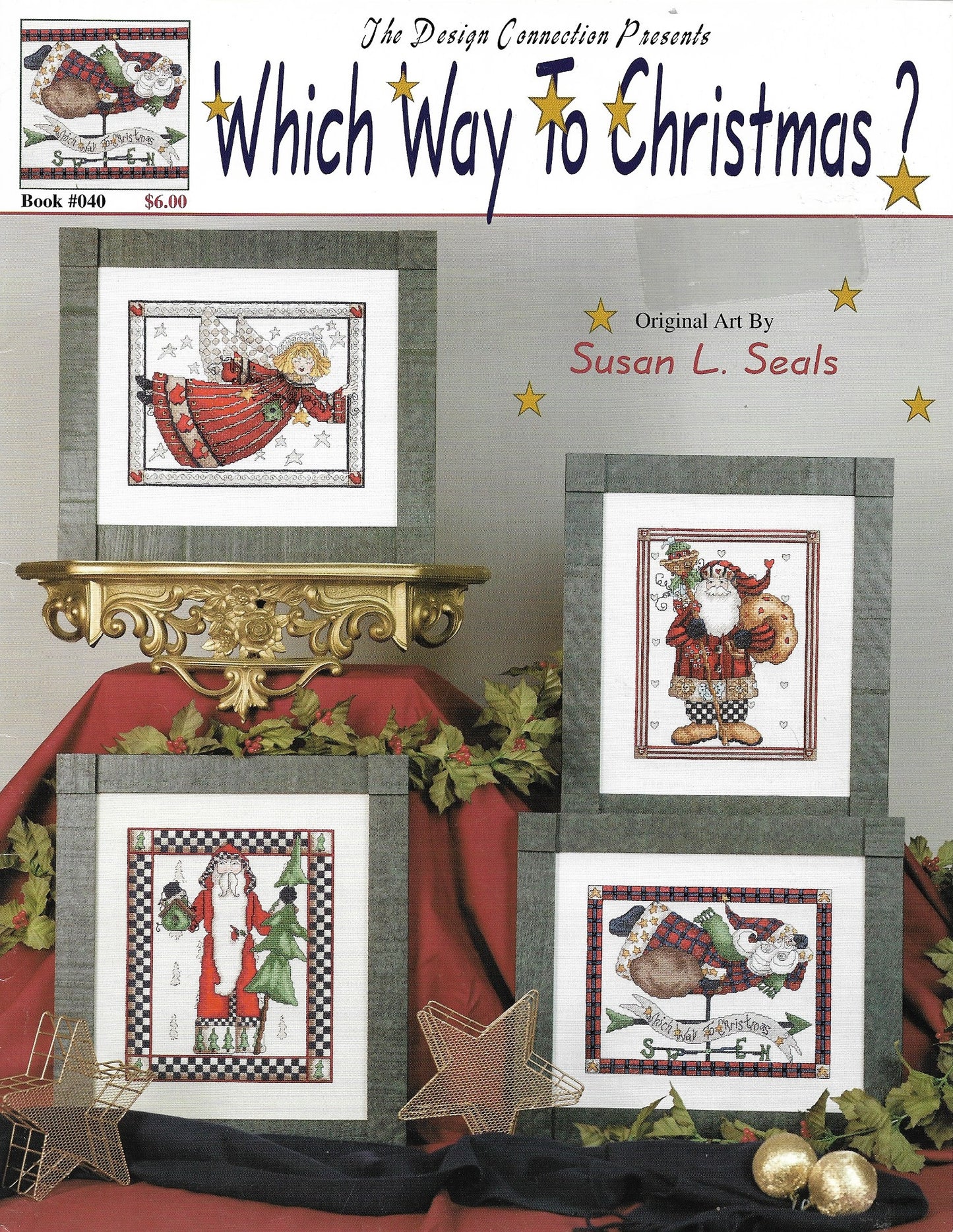 Design Connection Which Way To Christmas 040 cross stitch pattern