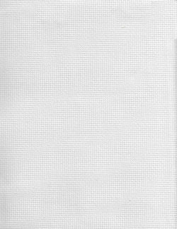 Zweigart Aida 14ct 18x21 White cross stitch fabric