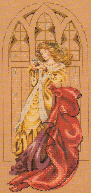 Mirabilia White Christmas Nora Corbett MD-90 cross stitch pattern