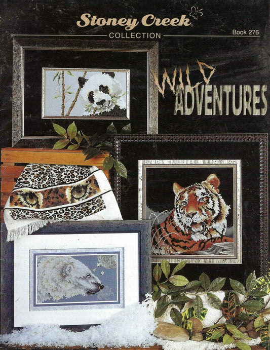 Stoney Creek Wild Adventures BK276 cross stitch pattern