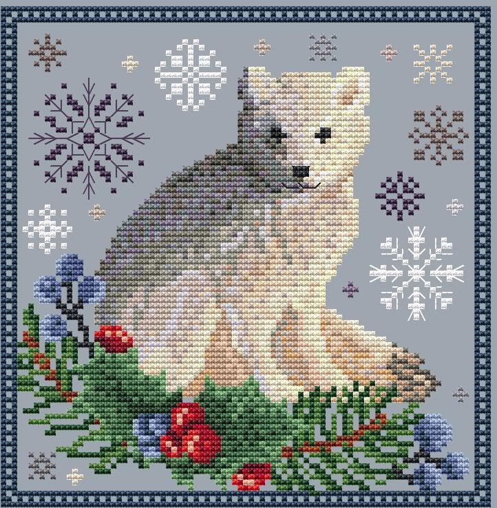 Winter Fox pattern