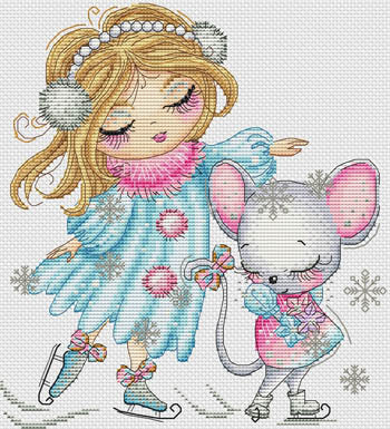 Les Petites croix de Lucie Winter Fun (Plaisirs D'Hiver) cross stitch pattern