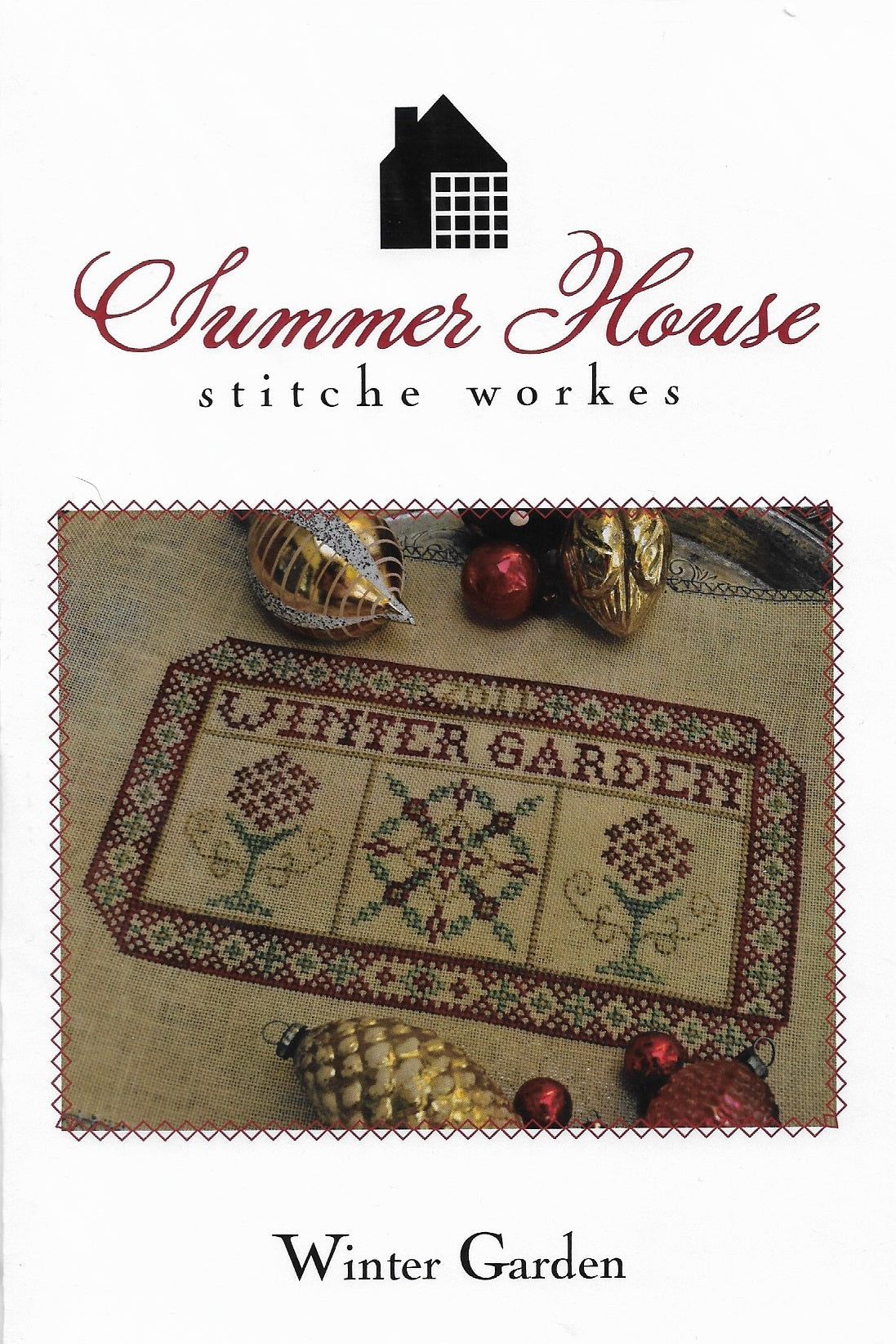 Summer House Winter Garden cross stitch kit
