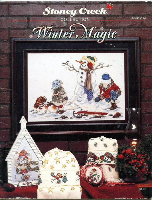 Stoney Creek Winter magic BK209 christmas cross stitch pattern