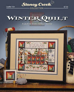 Stoney Creek Winter Quilt LFT154  cross stitch booklet