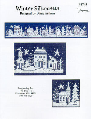 Imaginating Winter Silhouette 1745 cross stitch pattern