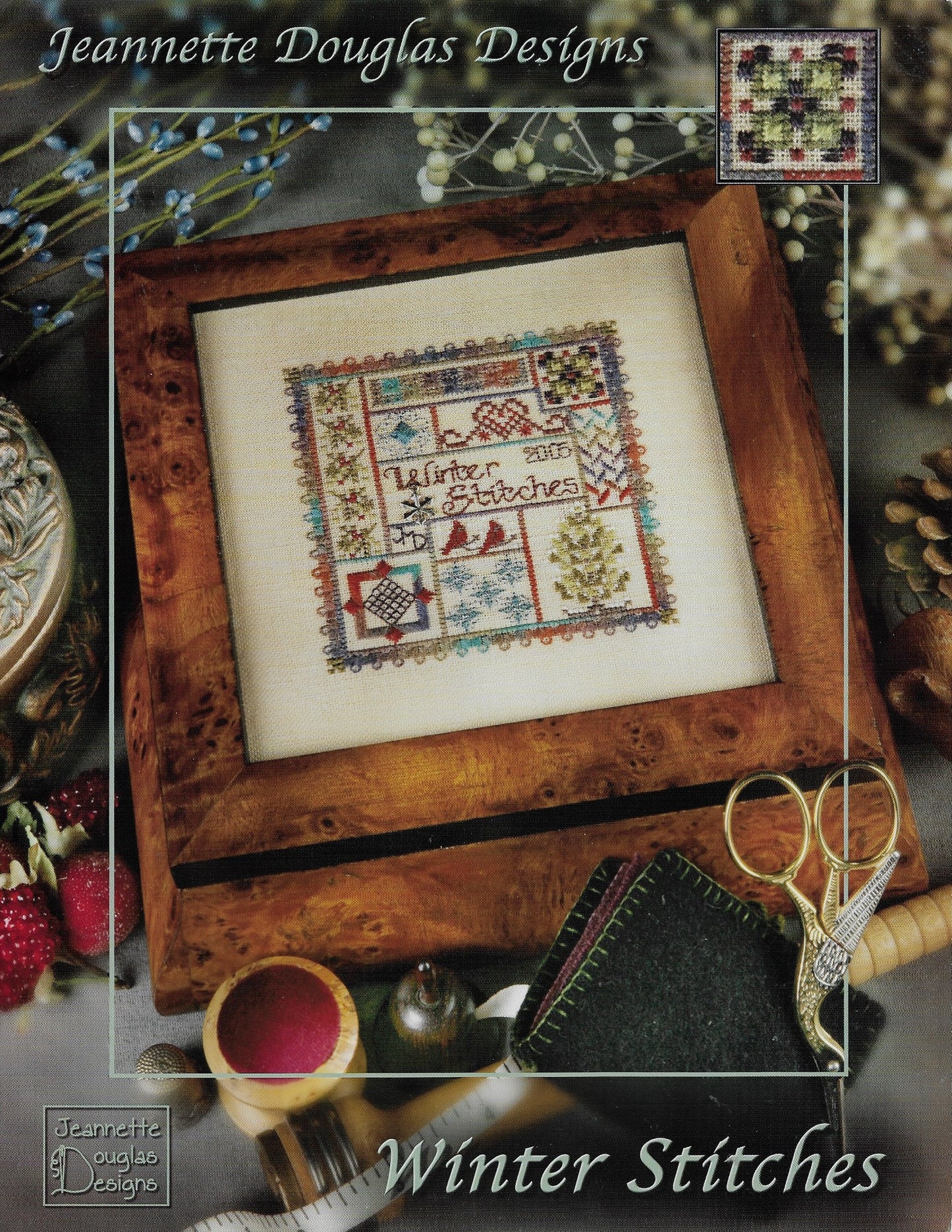 Jeannette Douglas Winter Stitches cross stitch pattern