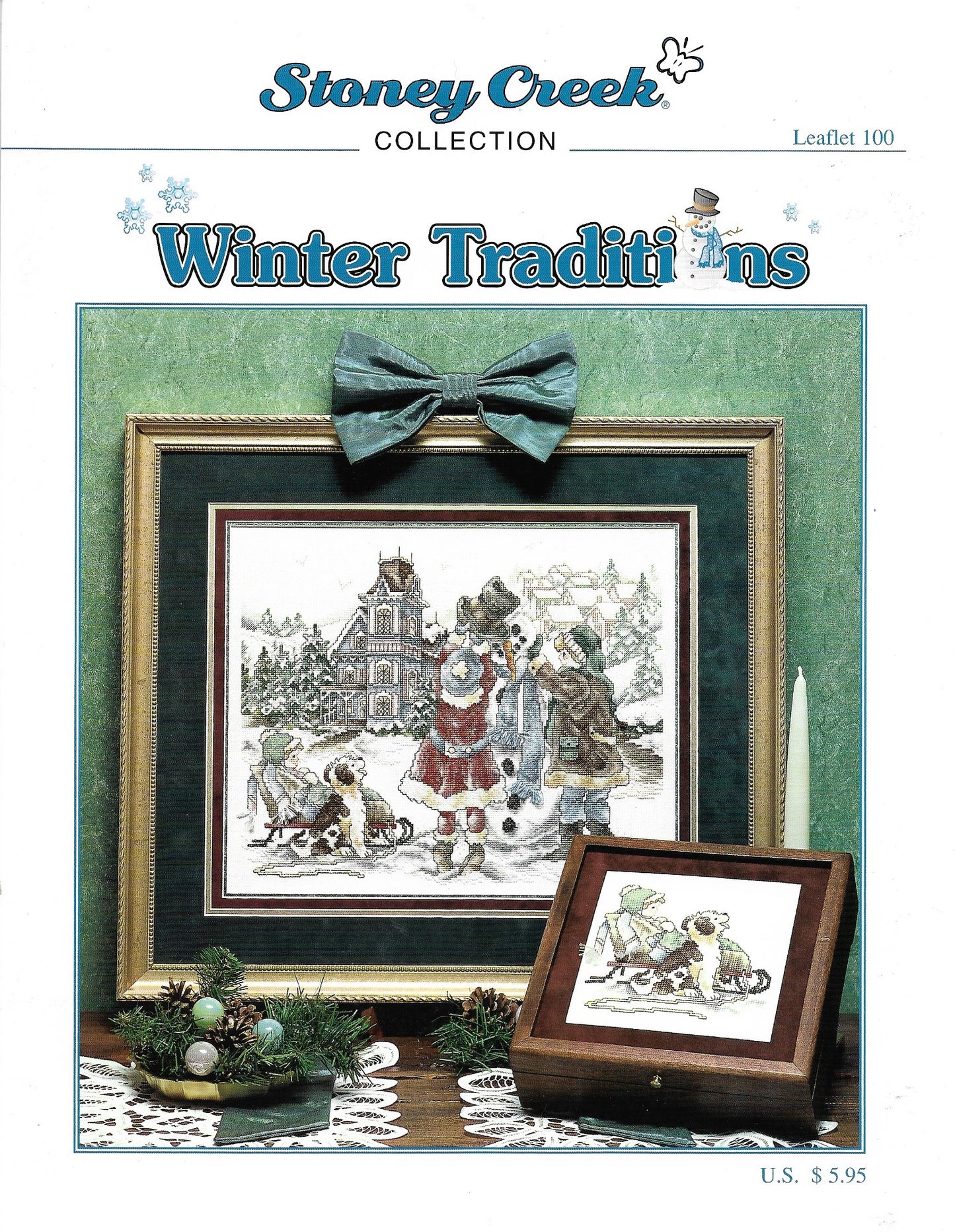 Stoney Creek Winter Traditions LFT100 christmas cross stitch pattern