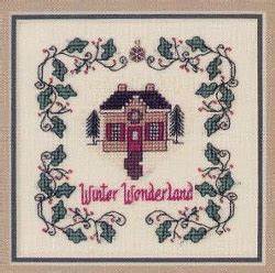 Sweetheart Tree Winter Wonderland Teenie Tweenie #24 christmas cross stitch pattern