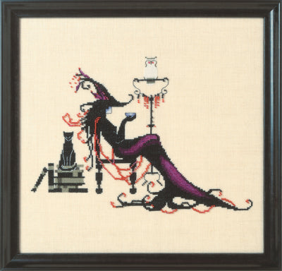 Nora Corbett Witching Hour NC294 Bewitching Pixies Collection cross stitch pattern