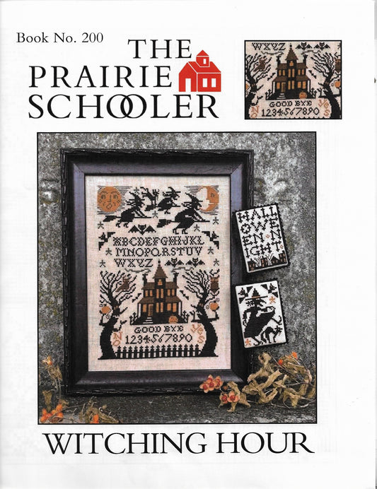Prairie Schooler Witching Hour halloween cross stitch pattern