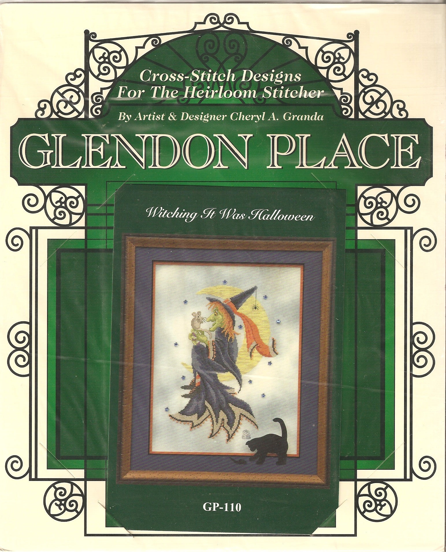 Glendon Place Witching it was halloween GP-110 cross stitch pattern