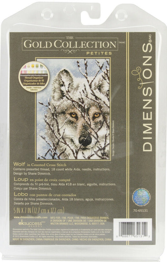 Dimensions Wolf 70-65131 cross stitch kit