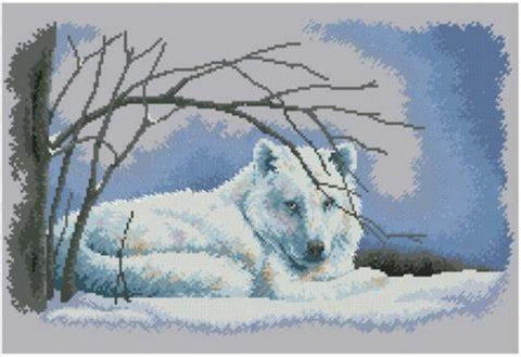 Dimensions Wolf in Snow 35123 cross stitch kit