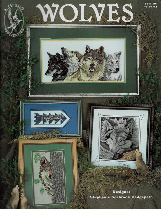 Pegasus Wolves 191 cross stitch pattern