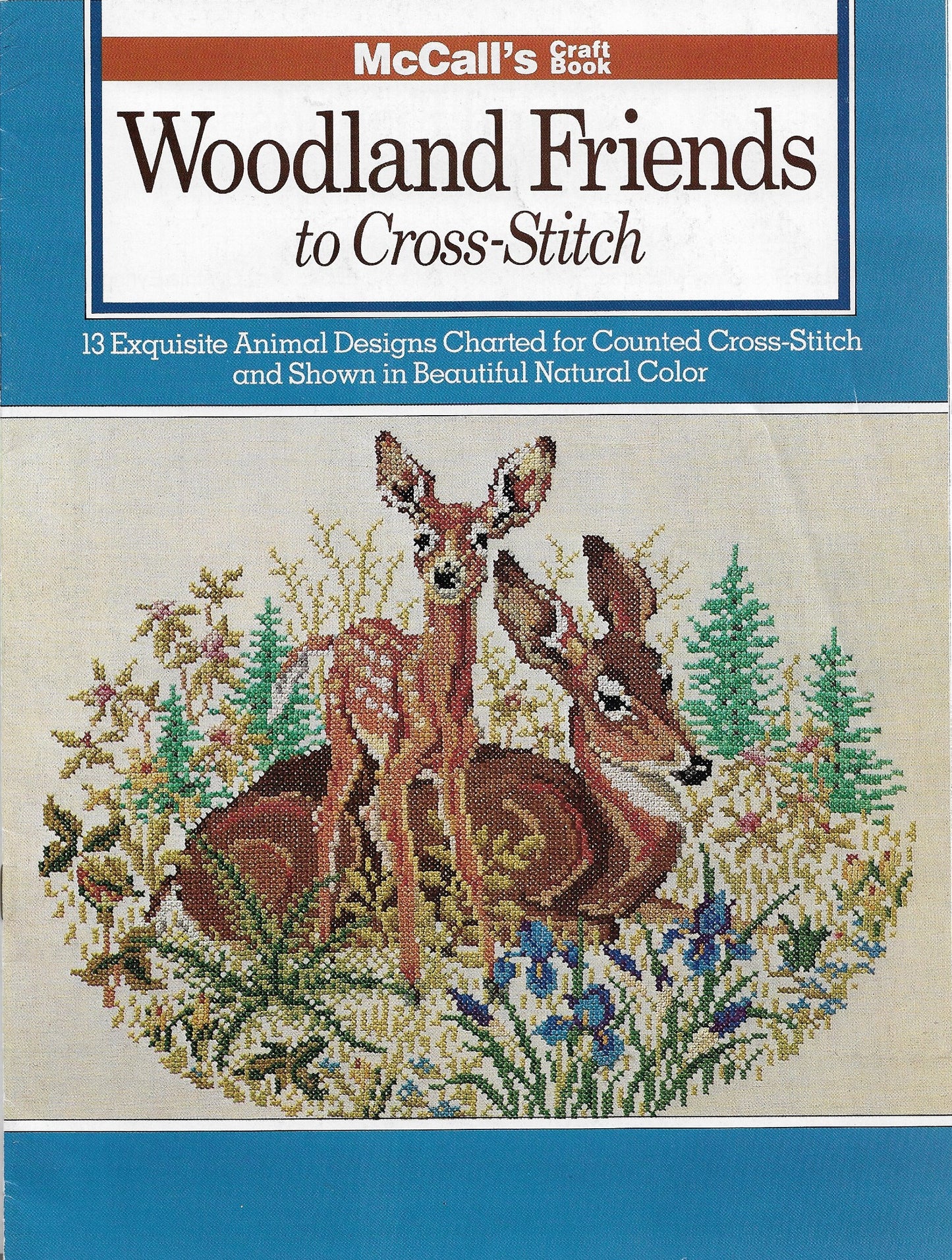 McCall's Woodland Friends CB/8210 cross stitch pattern