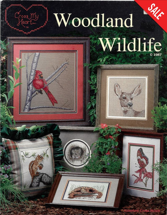 Cross My Heart Woodland Wildlife cross stitch pattern
