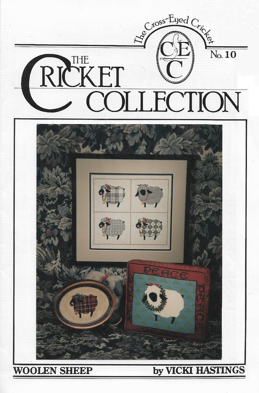 Cricket Collection Woolen Sheep CC10 cross stitch pattern