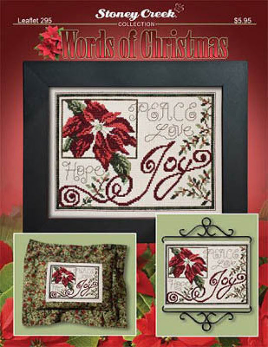 Stoney Creek Words of Christmas LFT295 cross stitch booklet