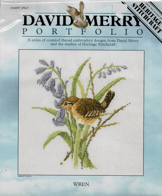 Heritage Stitchcraft Wren bir cross stitch pattern